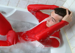 Wet friends cum together