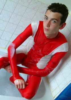 bath in clothes