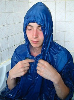 wet poncho cape hood