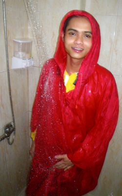 masturbating in a lake