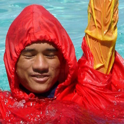 blissed out in wet clothes orgasm