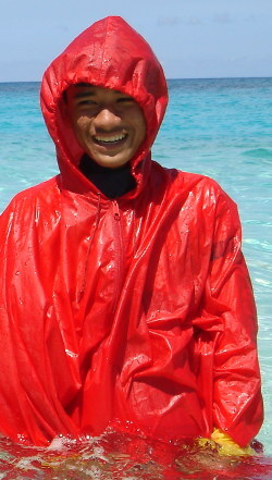 Wet friends cum together